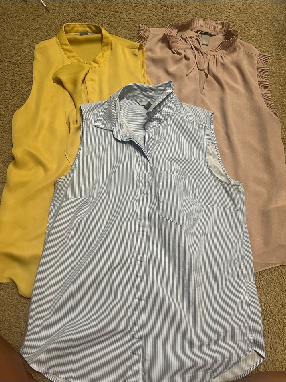 H&M Sleeveless  Blouses